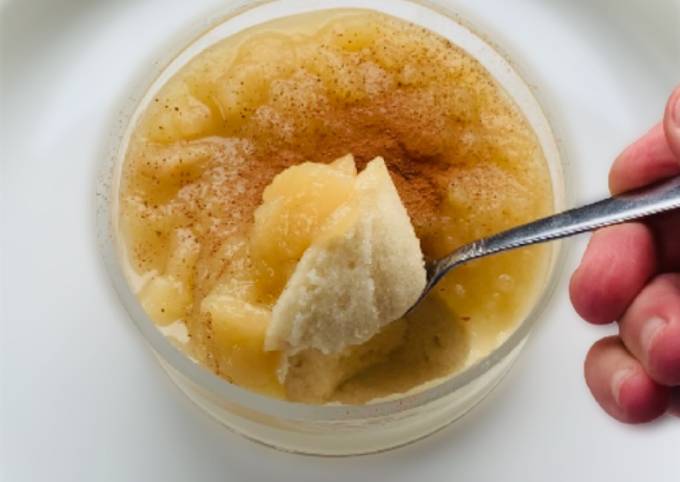 Passaggi a Fai Fatto in casa super veloce Tortino alla Mela 2 ingredienti 🍎