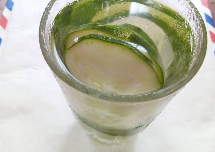 Easiest Way to Make Speedy Cucumber Water