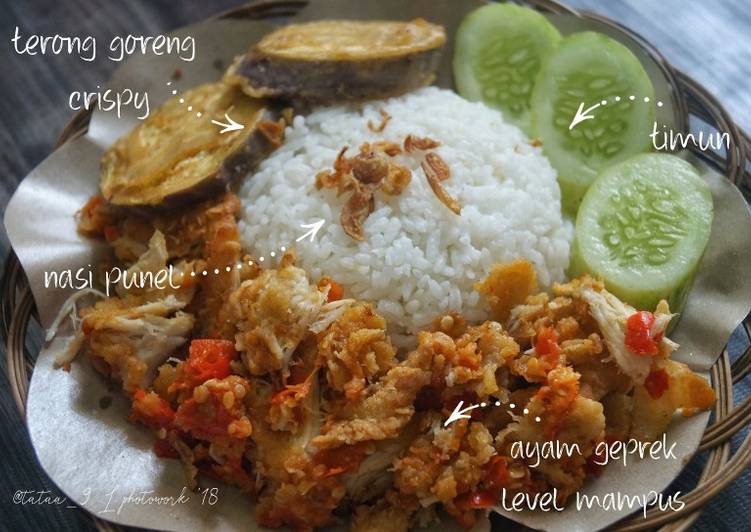 Ayam geprek mampus