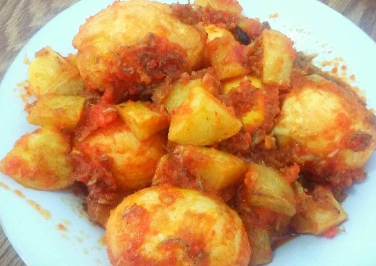 Balado Telor Kentang