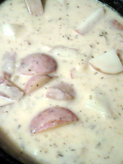 A picture of (Crock Pot) Cheese Potato Soup.