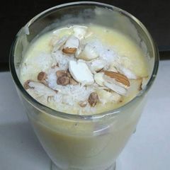 A picture of Badam milk.