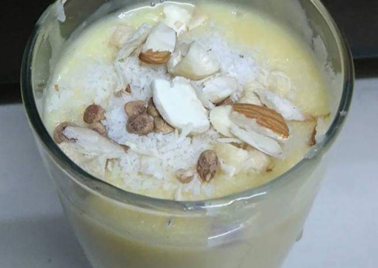 Recipe of Any-night-of-the-week Badam milk