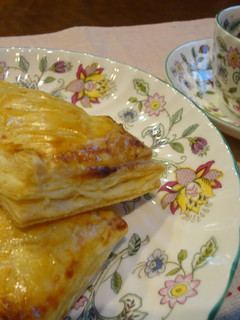 A picture of Custard Apple Pie using Frozen Puff Pastries.