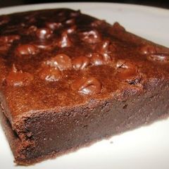 A picture of No Butter! Rich and Sticky Tofu Brownies.