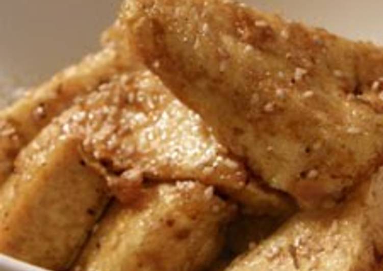 American Deli-Style Marinated Sweet and Salty Tofu