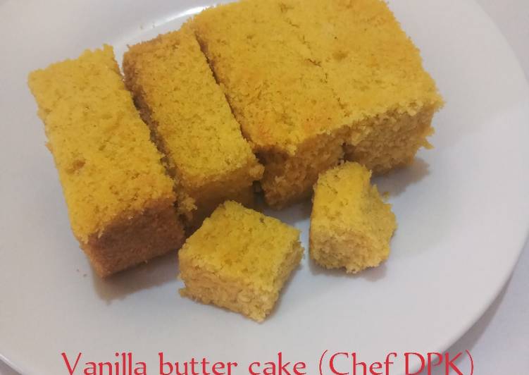 Steps to Make Favorite Vanilla butter cake