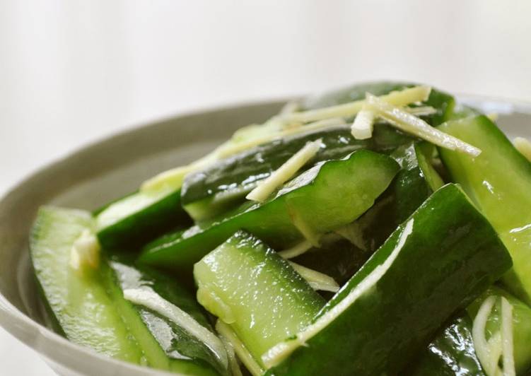 Recipe of Favorite Quick Pickled Cucumbers