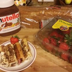 A picture of Sommer's Nutella Surprise.