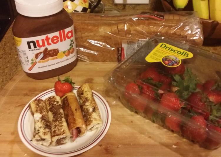 Steps to Prepare Any-night-of-the-week Sommer&#39;s Nutella Surprise