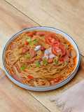 Mie Aceh Versi Spaghetti