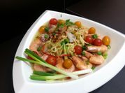 A picture of chinese seafood soup