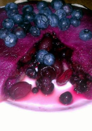 A picture of Sig's Summer & Autumn Berry Pudding.