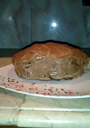 A picture of zebra cake.