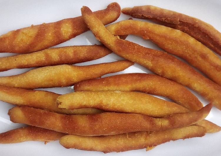 How to Prepare Homemade Cassava stick (sandan ba’are)