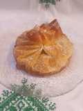 Pastilla au canard, pralin et orange confit