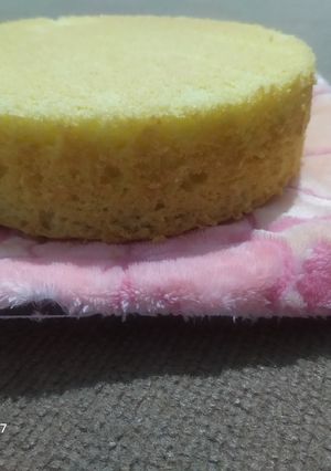 عکسی از دستور کیک شیفون وانیلی