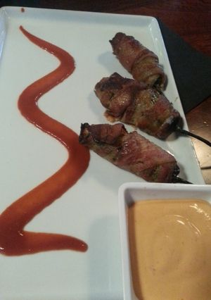 A picture of Jalapeño wrapped.