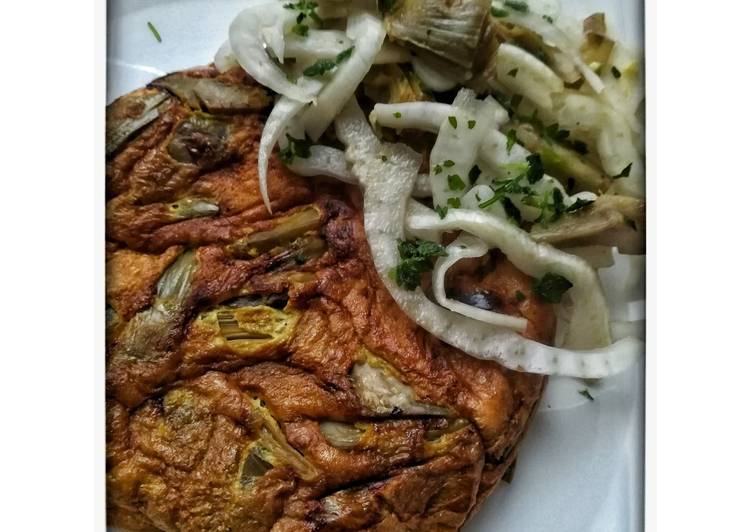 Frittata di carciofi