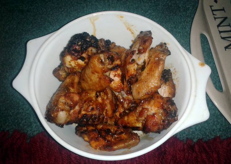 Steps to Prepare Speedy Spicy garlic chicken wings