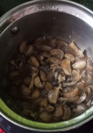 Hình của món Nấm rơm kho tương.