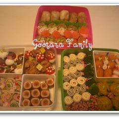 A picture of Cherry Blossom Viewing Lunch Box (Great For Kids).