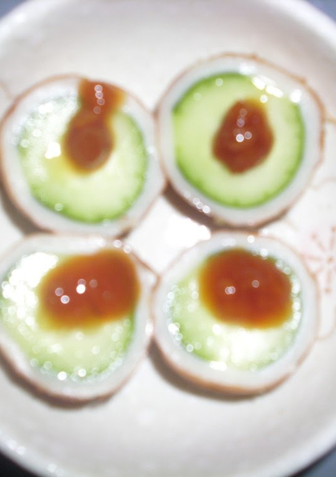 A picture of Chikuwa with Cucumber.