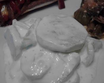 Latest Recipe Cool Cucumbers N Sour Cream Salad Delicious and Healthy