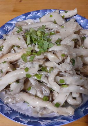 Hình của món Nấm đen xào.