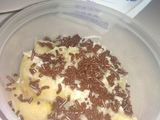 Pisang kukus keju coklat