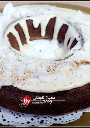 صورة لوصفة حلى جوز الهند مع الحليب المحمص (كيتو)