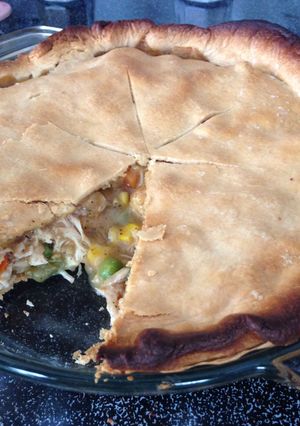 A picture of Easy To Make Chicken Pot Pie.