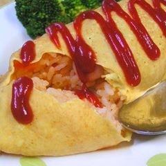 A picture of Omurice in 10 Minutes.