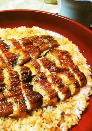 A picture of Broiled Eel Rice Bowl.