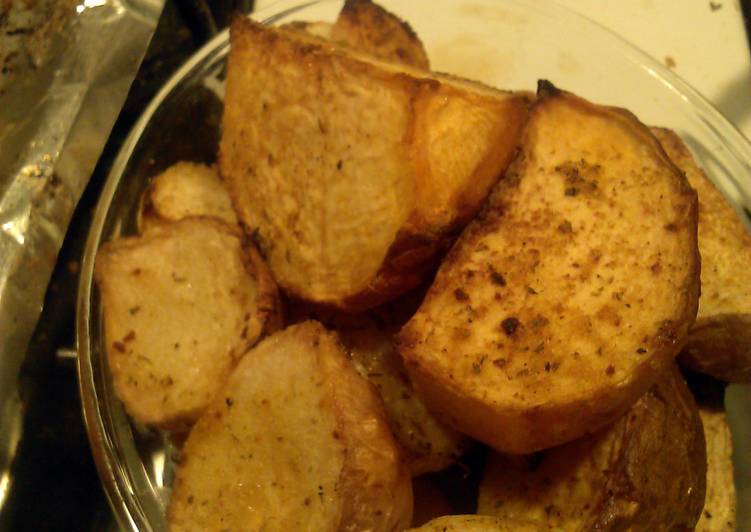 Baked turnips and rutabega with shallots