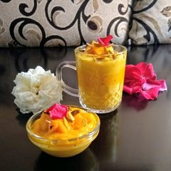Mango Phirni A picture of Mango Phirni.