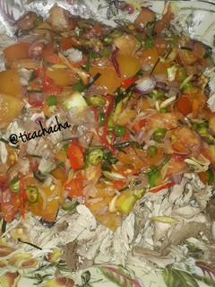 Foto resep Tongkol Suwir Sambal Matah
