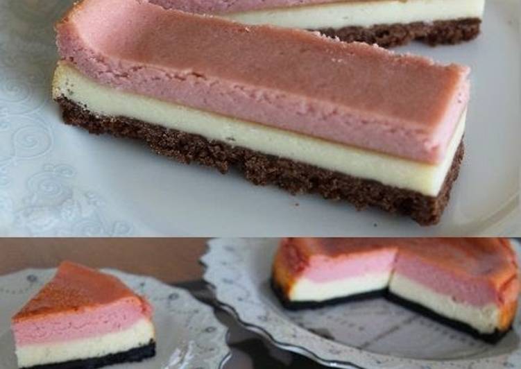 Baked Strawberry Cheesecake Bar