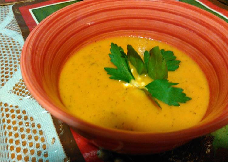 Fresh Carrot soup