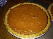A picture of sweet potato pie