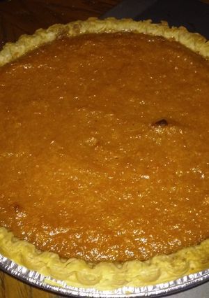 A picture of Patti Labelle Famous Sweet Potato Pie.