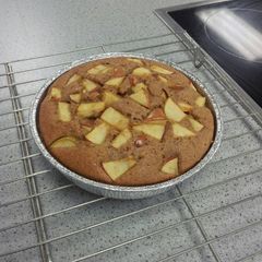 A picture of Cinnamon Apple cake.