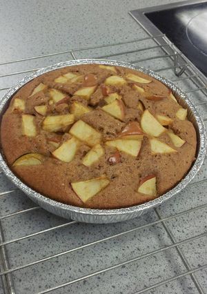 A picture of Cinnamon Apple cake.