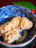Simmered Sea Bream Roe for Osechi Beautiful Blossoming Flowers