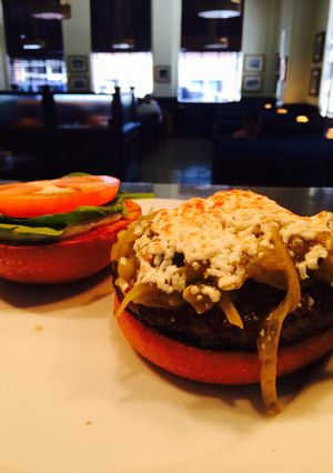 A picture of Mango Yango Burger.