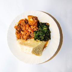 A picture of Ugali special.