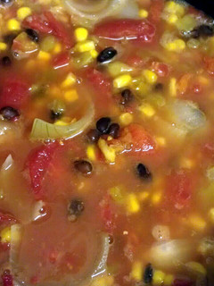 A picture of Taco Soup.