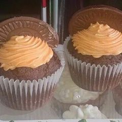 A picture of Terry's chocolate orange cakes.