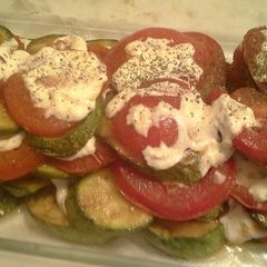 A picture of Tomato and Zucchini Appetizer.