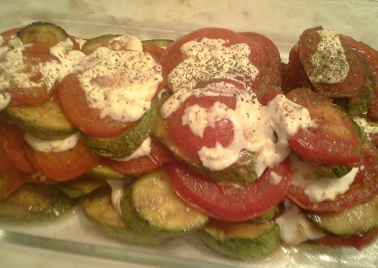 Tomato and Zucchini Appetizer